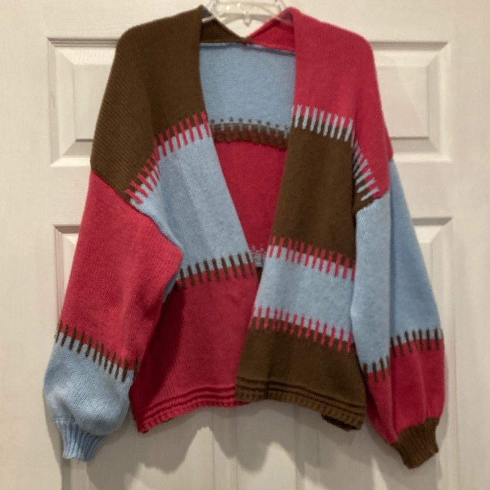 Colorblock Women's Sweater